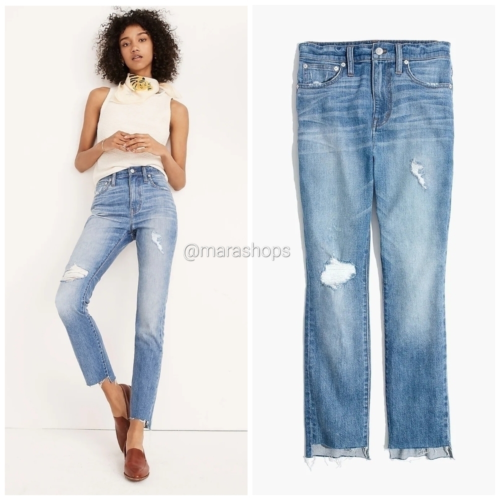 Madewell The High-Rise Slim Boy Jean